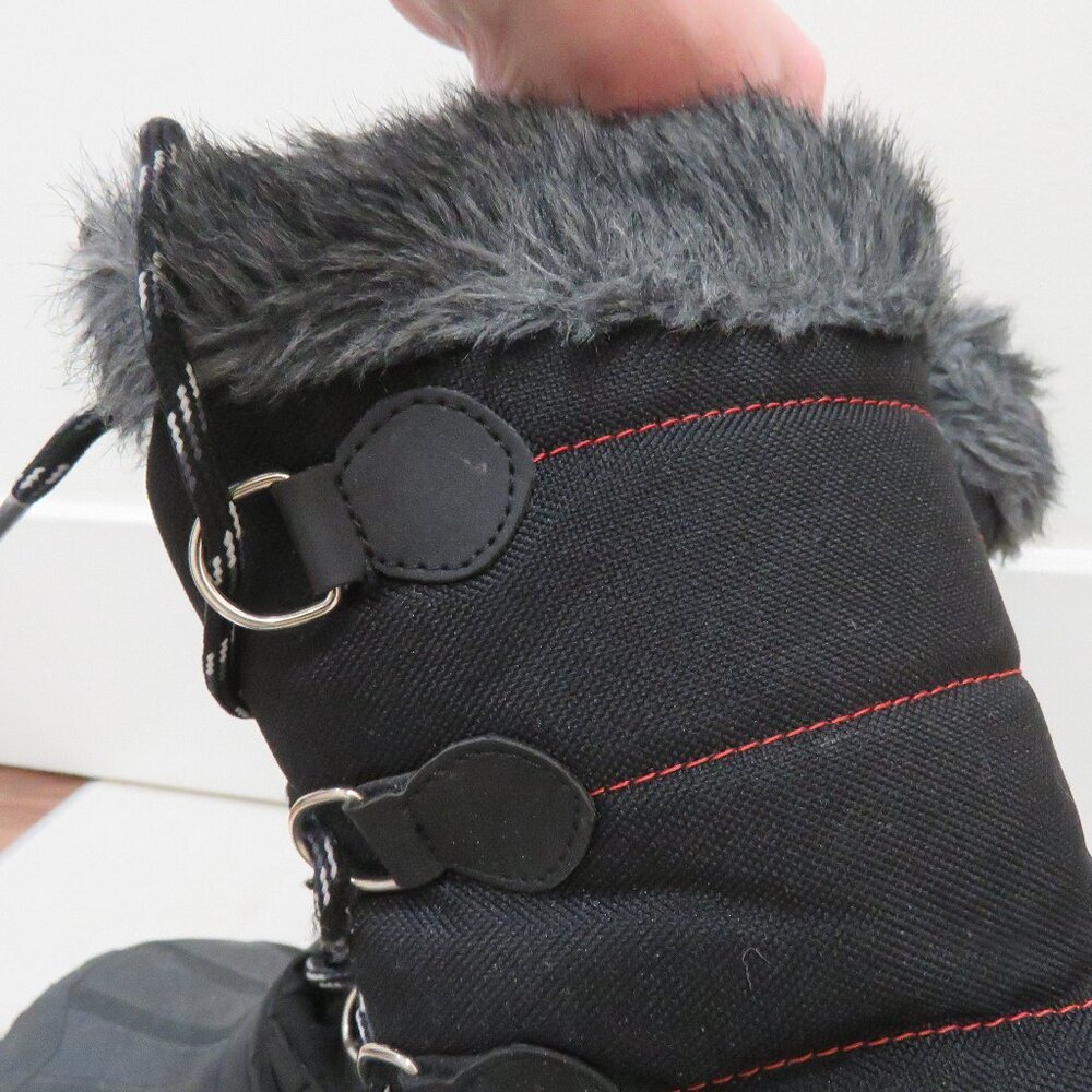 PAJAR Olga Winter Snow Duck Boots in Black Gorpcore Outdoor - Size US 6 - Picture 10 of 16